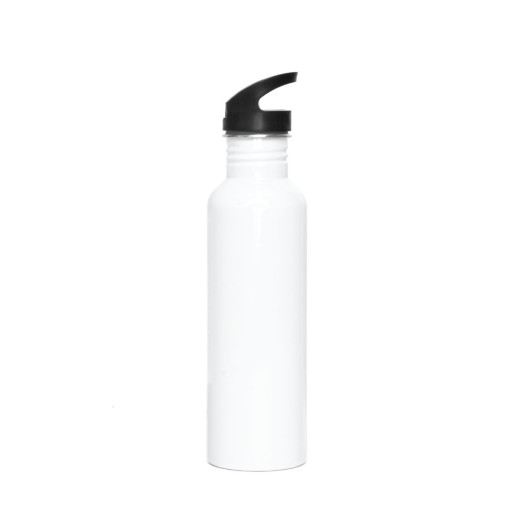 Central Shore Straw Water Bottles White